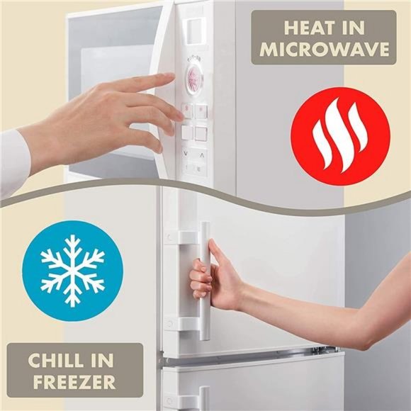 Microwave Heating Pad for Back & Spine - 1 Pack Blue Marble - Picture 2 of 6